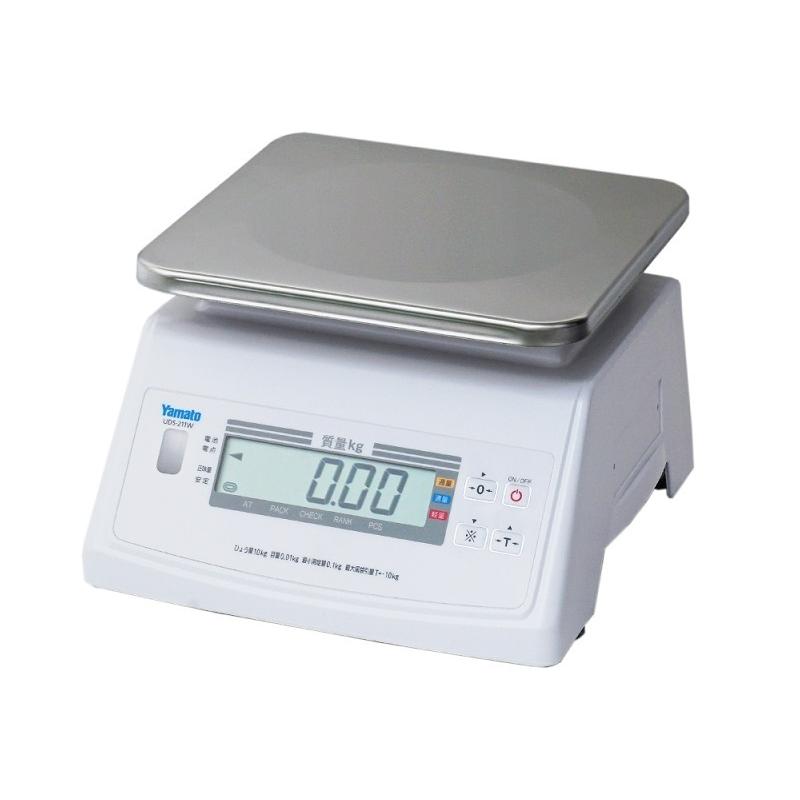 大和製衡　台はかり　20キロ 大和製衡 UDS-211W-20K (検定付) ひょう量20kg 検定付防水型デジタル上
