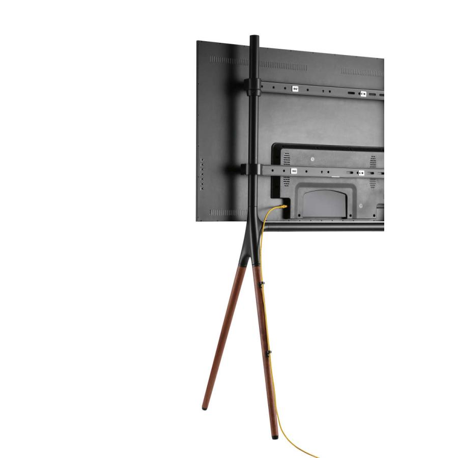 テレビスタンド イーゼルタイプ ハイタイプ おしゃれ 自立式 天然木 32〜55型対応 高さ調節 省スペース 天然木 イーゼルタイプ ハイタイプ おしゃれ 自立式 55型対応 高さ調節 省スペース ブラック ホワイト 粉体塗装