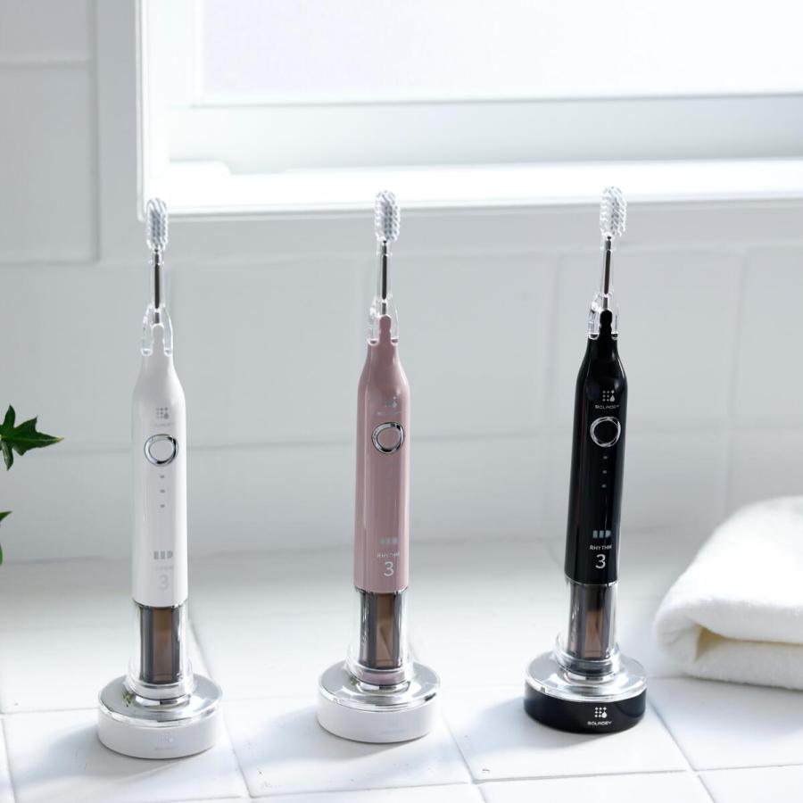 SOLADEY 新発売 電動歯ブラシ【ソラデーリズム3】音波振動歯ブラシ 高