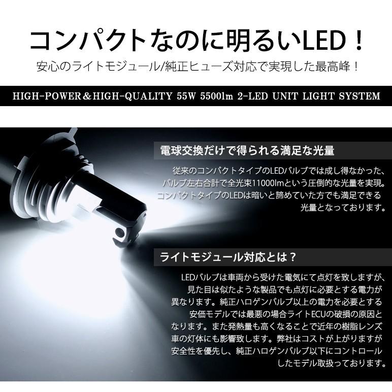 MA15S 前期/後期 ソリオ LED ヘッドライト ロービーム/ハイビーム 切替 H4 Hi/Lo 55W 11000ルーメン 5500lm×2 ZESチップ搭載 デュアル発光 6500K/ホワイト｜solae-shop｜03