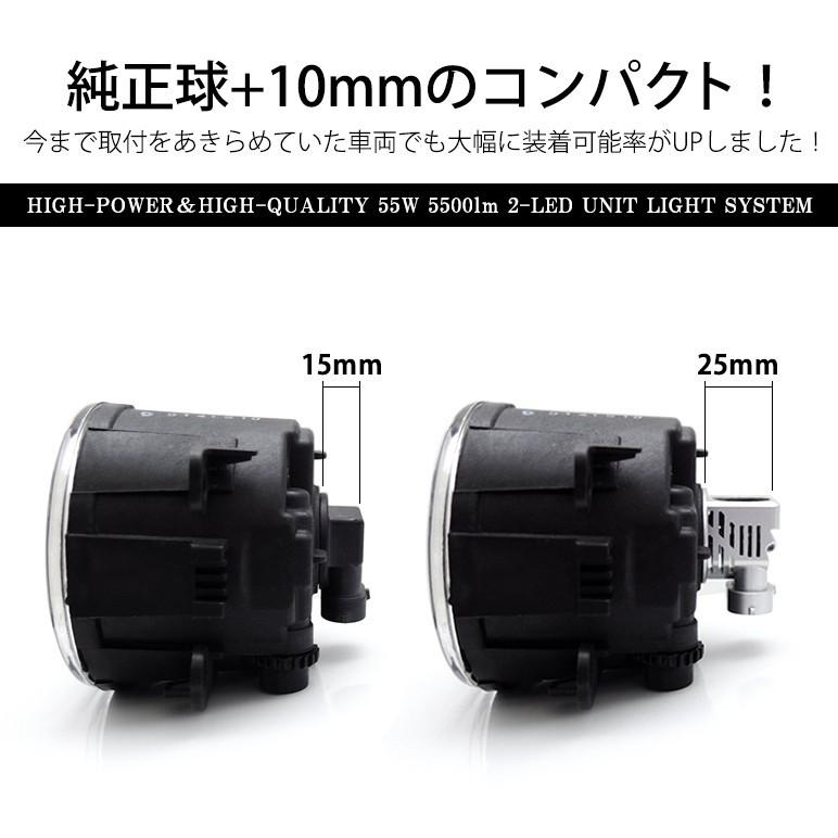 RC系/RC1/RC2 前期 オデッセイ LED ロービーム/ヘッドライト H11 55W