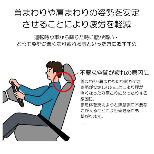 50系/ZVW52 プリウスPHV ヘッドレスト用クッション フラック/黒 汎用 1