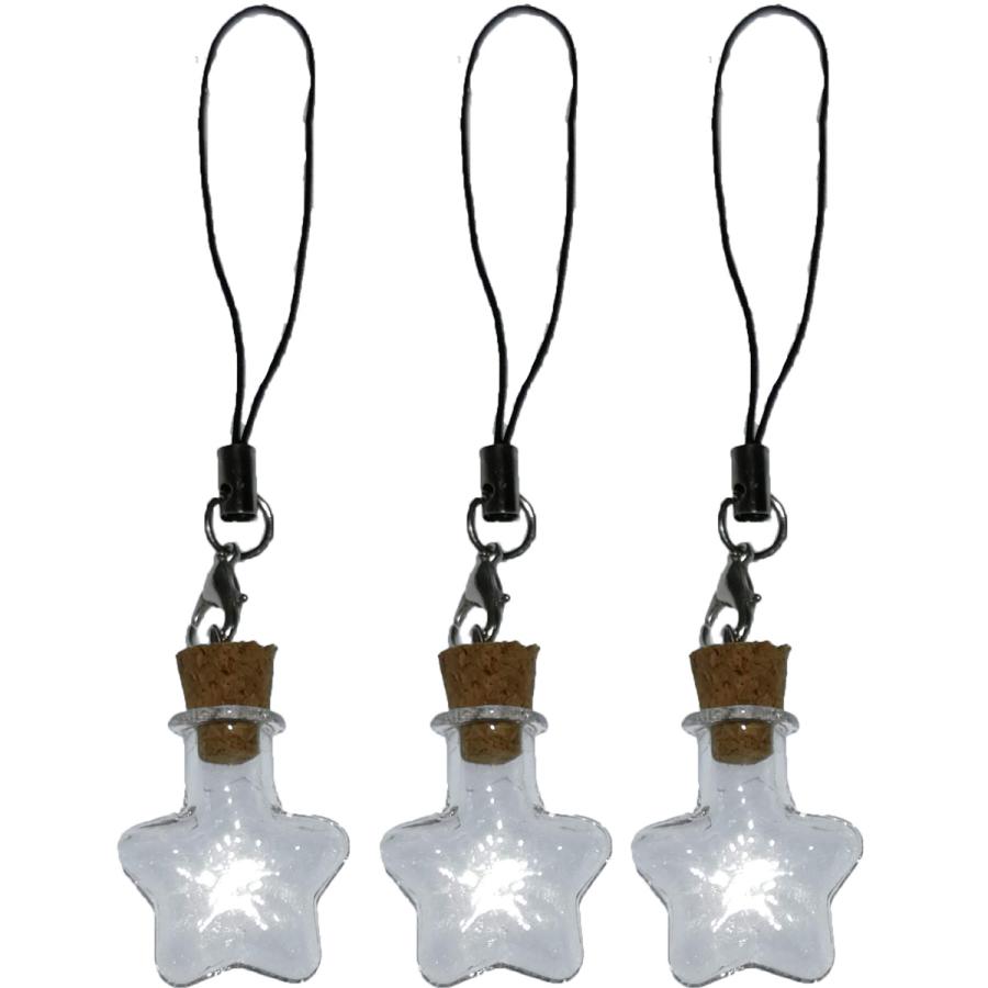 ガラス細工 コルクトップ スターa 3個 アクセサリー パーツ Ca167 お花の贈り物そらーる 通販 Yahoo ショッピング