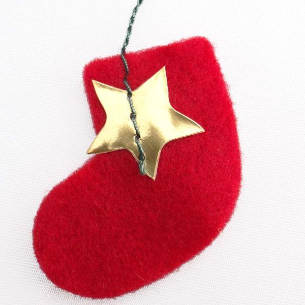 フェルトタグシール ブーツ 3枚セット xmas クリスマス デコレーション オーナメント HMXT1 ヘッズ HEADS xmashe