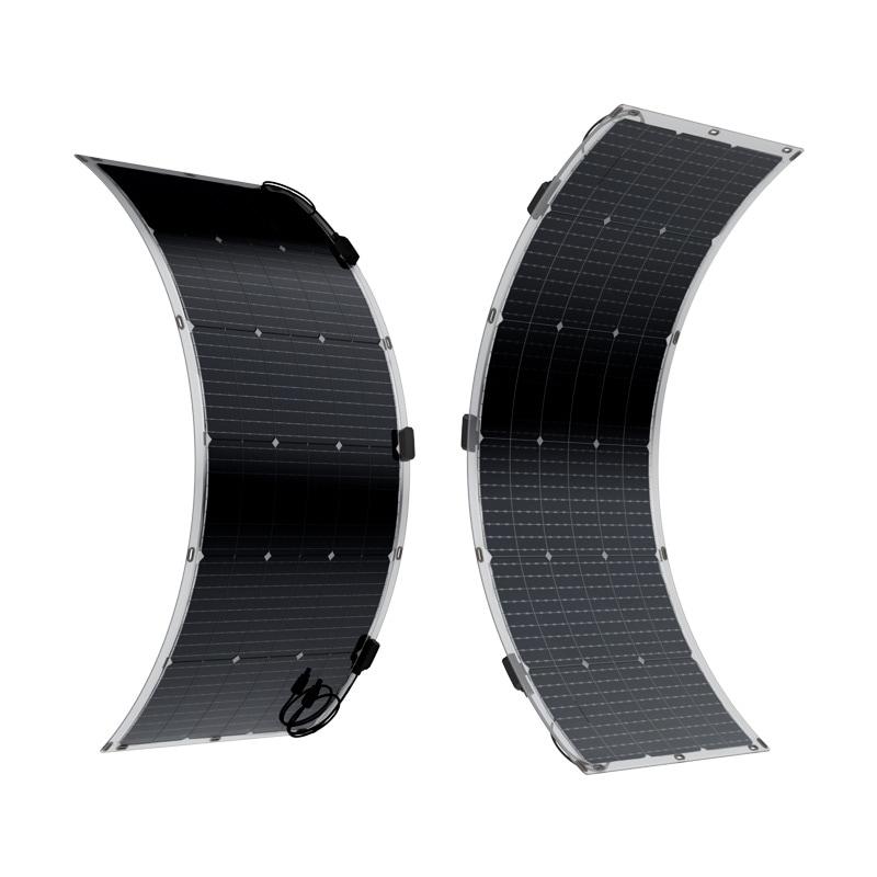 ソーラーパネル フレキシブル ソーラーオフ 単結晶100W BBT-100FL 厚み