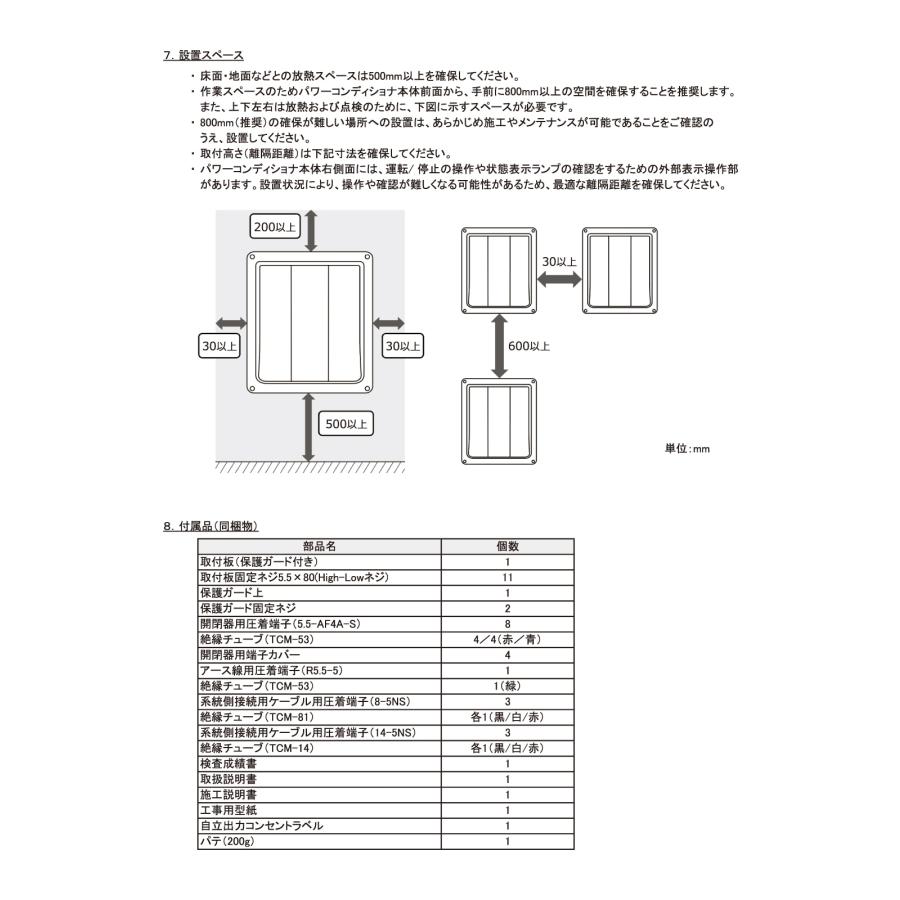カナディアン・ソーラー パワーコンディショナCSP55G4J カナディアンソーラー 屋外置型 パワーコンディショナ 5.5kW