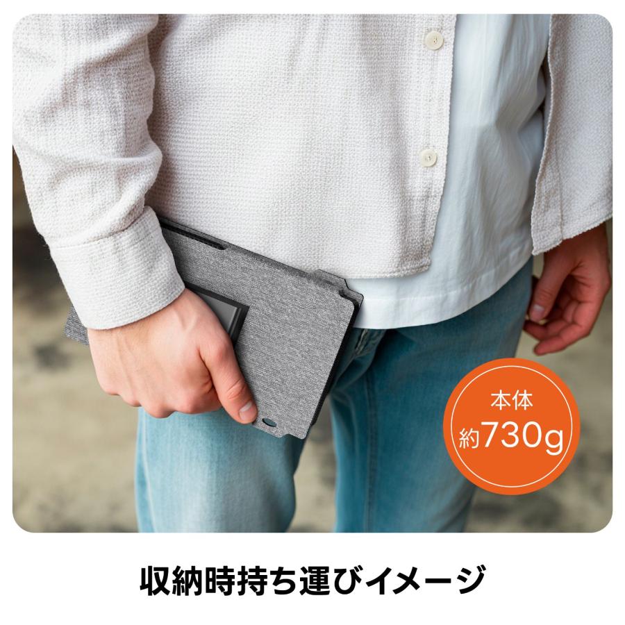 ソーラーパネル 折りたたみ式 単結晶34W F35 BigBlue 厚み2.6mm 取付穴 コンパクト 太陽光 発電 非常用 軽量 便利 アウトドア |  | 03