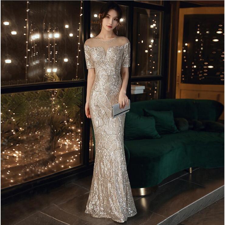 77%OFF!】イブニングドレス マーメイドドレス ホルターネック