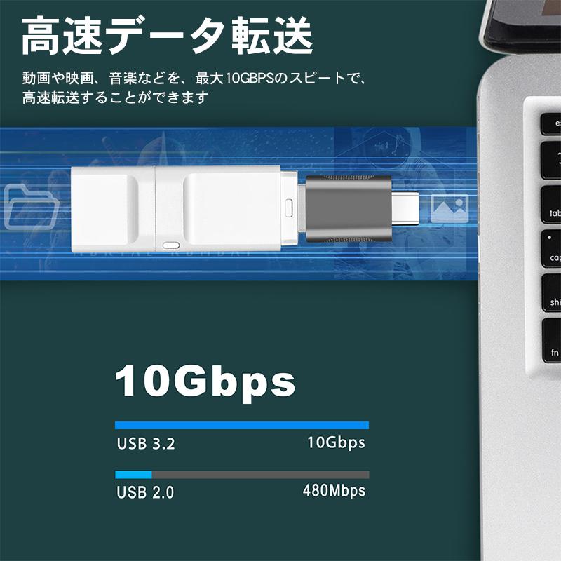 Type-C USB変換 USB Type-C 変換アダプタ USB-A to USB Type-C 変換アダプタ USB A to C USB Type-C 変換アダプター USB Type-C 変換アダプタ タイプC｜solastore｜08