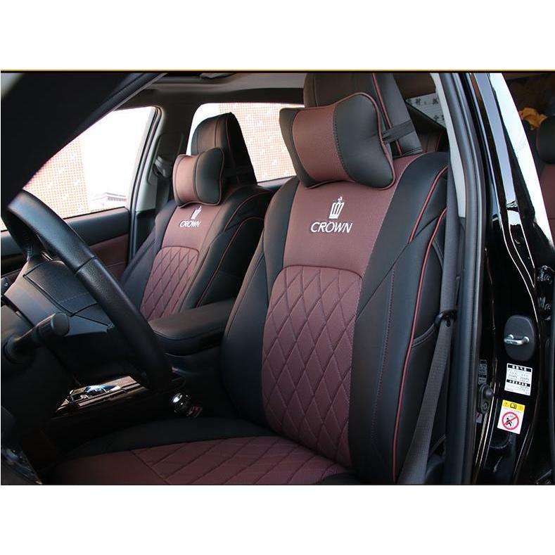 肌触りがいい 新品 トヨタ クラウン210系 Crown 専用フロント リア シート カバー 全面保護 黒 高い品質 Dec9 Voltaco Com Br