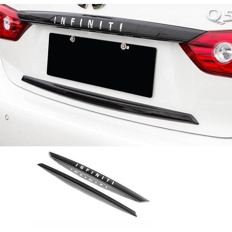 日本産 スカイラインv37 リアトランク ガーニッシュ カーボン 2ｐ 新品 Rate Regmedsupplies Co Zw