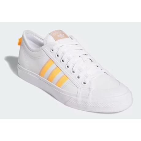 数量限定】【adidas】GX1940 adidas NIZZA WHITE/YELLOW