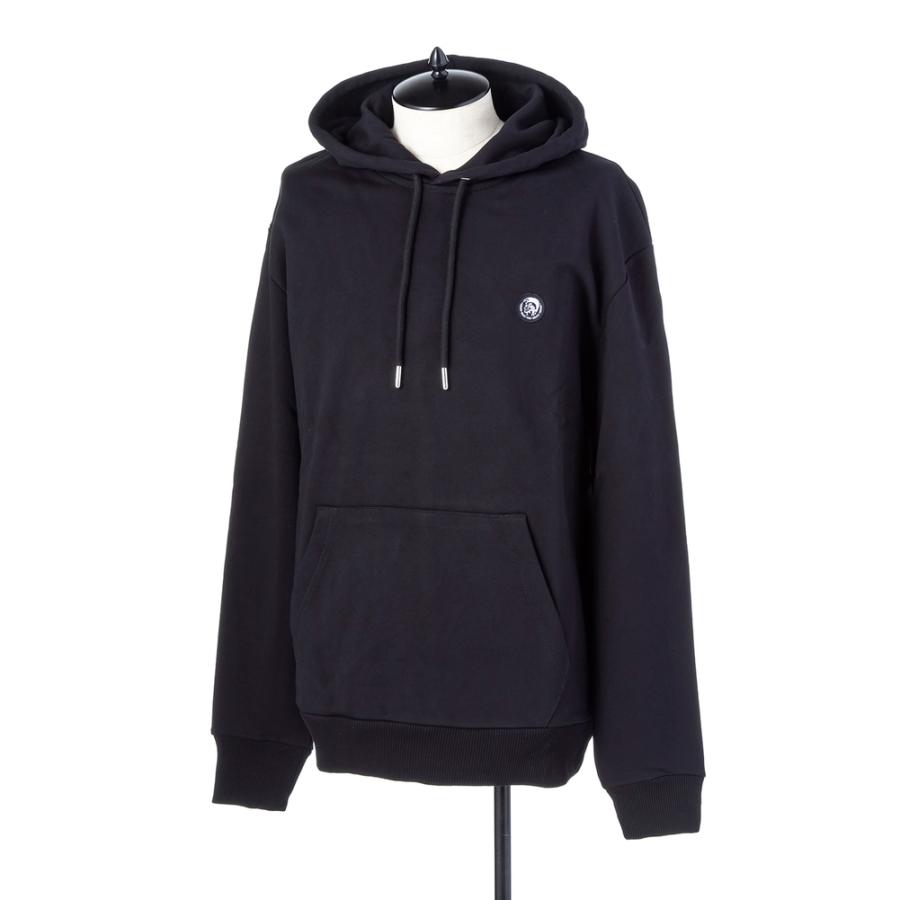 DIESEL（ディーゼル） パーカー 00SHEF 0NAUW 900 ブラック メンズ 