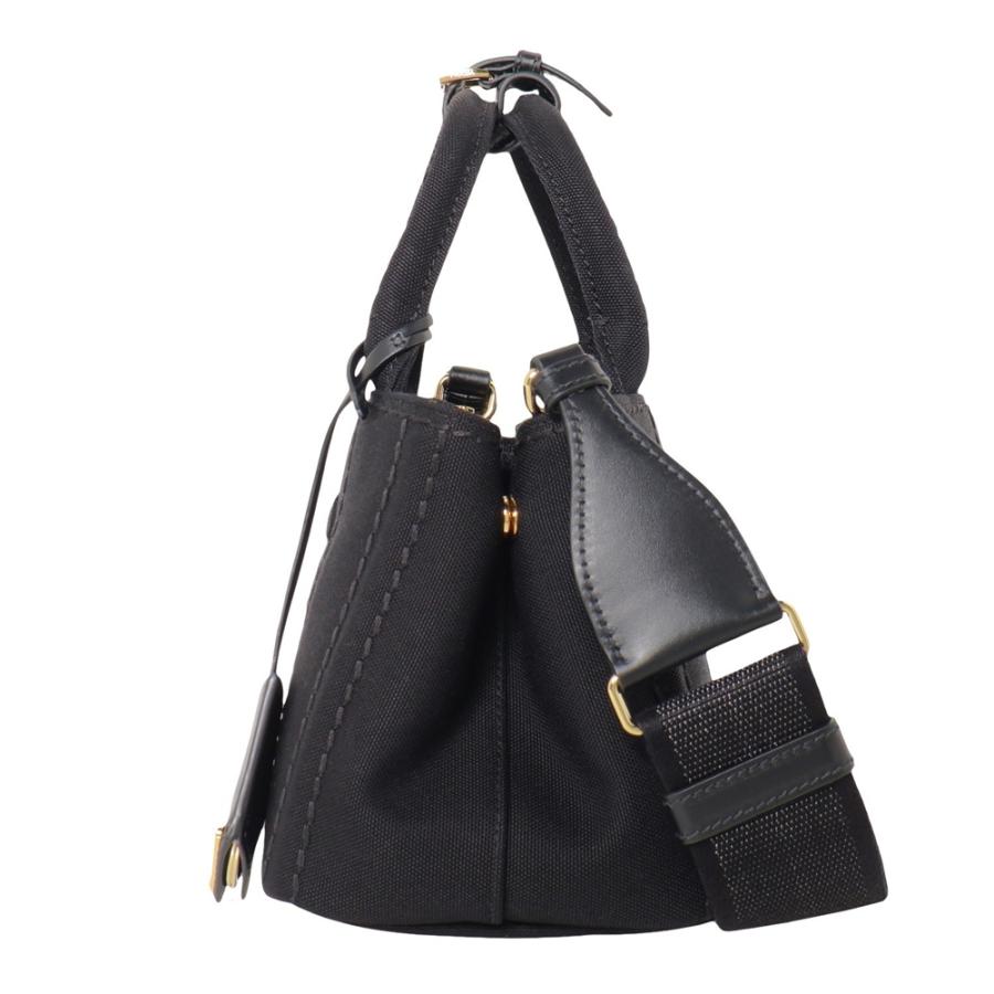 PRADA ブラック トートバッグ PRADA ブラックレザー トートバッグ