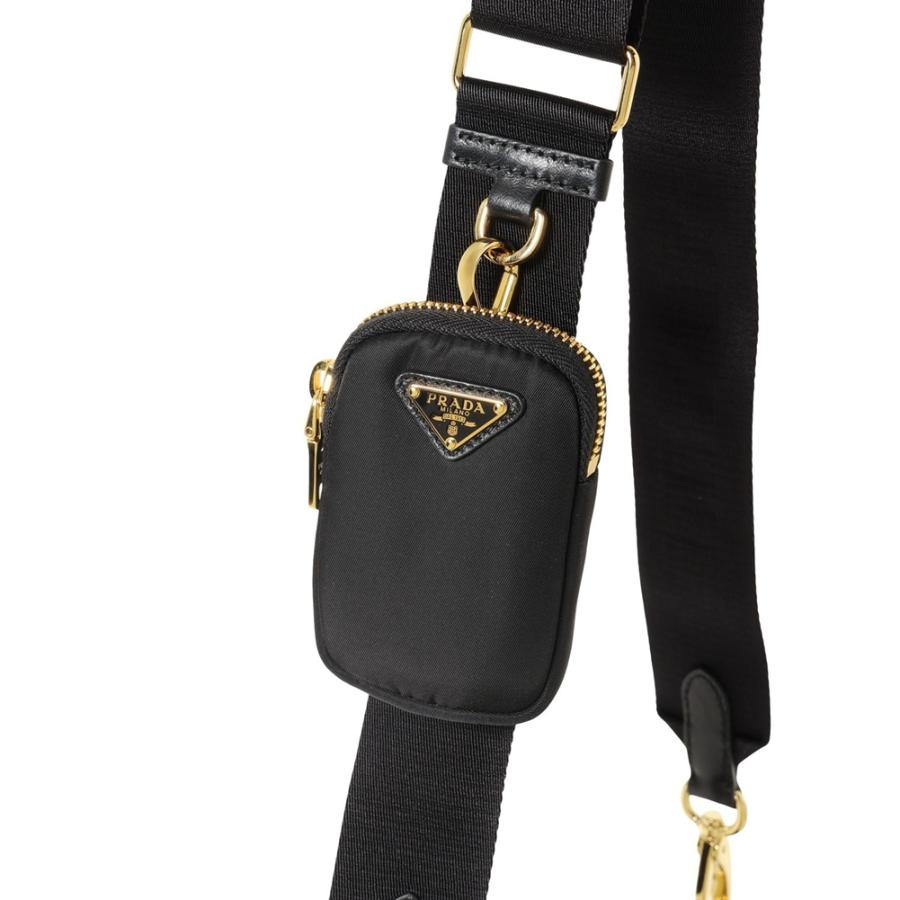 PRADA（プラダ） ショルダーバッグ 1BC151 D9M RDJN F0632 ブラック