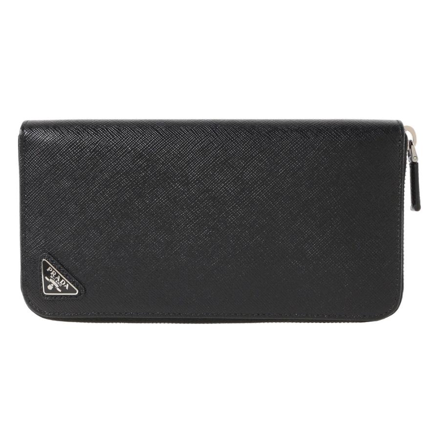 PRADA プラダ ラウンドファスナー長財布 2ML317 QHH F0002 Black PRADA プラダ ラウンドファスナー長財布 2ML317 QHH F0002 Black