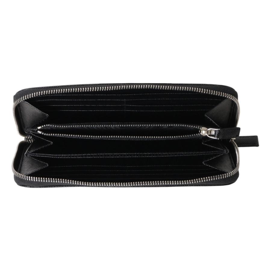 PRADA プラダ ラウンドファスナー長財布 2ML317 QHH F0002 Black PRADA プラダ ラウンドファスナー長財布 2ML317 QHH F0002 Black