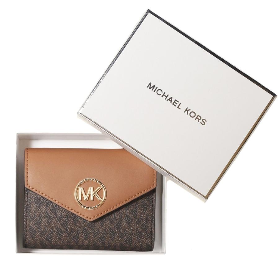 マイケルコース 三つ折り財布 34S1GNME6B 252 Brn/acorn レディース MICHAEL KORS｜soleil2020｜07