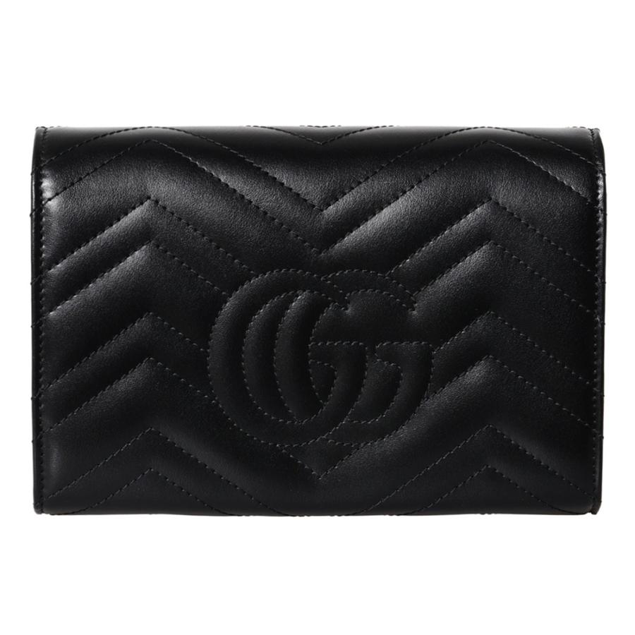 グッチ チェーンウォレット 474575 DTD1T 1000 ブラック GUCCIの画像