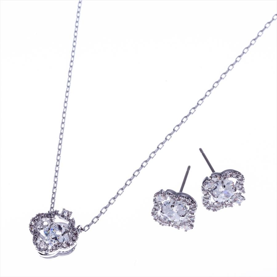 SWAROVSKI スワロフスキー ネックレス/ピアスセット レディース SWAROVSKI スワロフスキー ネックレス/ピアスセット レディース