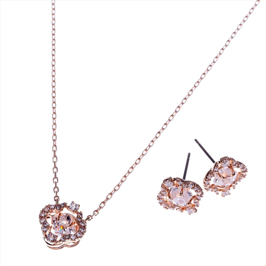 SWAROVSKI スワロフスキー ネックレス/ピアスセット レディース SWAROVSKI スワロフスキー ネックレス/ピアスセット レディース