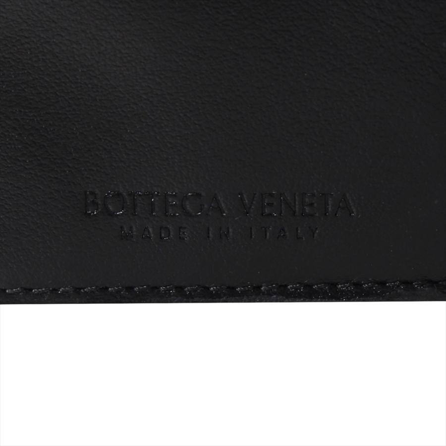 ボッテガヴェネタ 三つ折り財布 609285 VCPP2 8803 Black BOTTEGA VENETA ポイント利用 爆買の画像