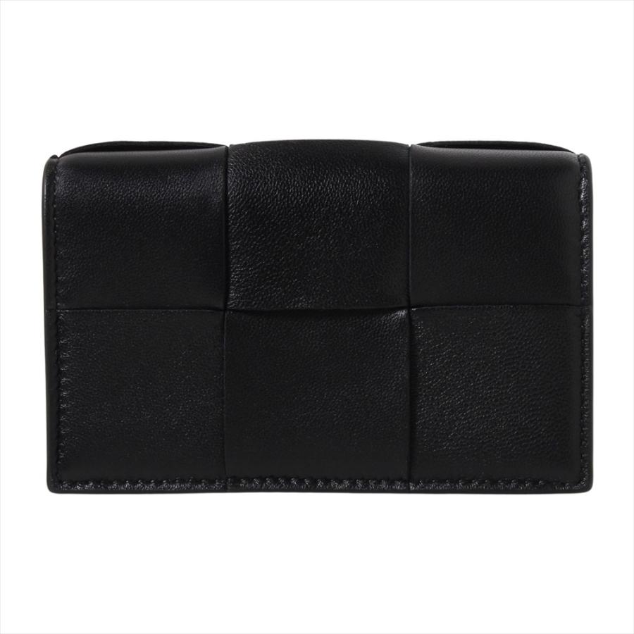 ボッテガヴェネタ カードケース 651396 VCQC4 8803 Black BOTTEGA VENETA ポイント利用 爆買の画像