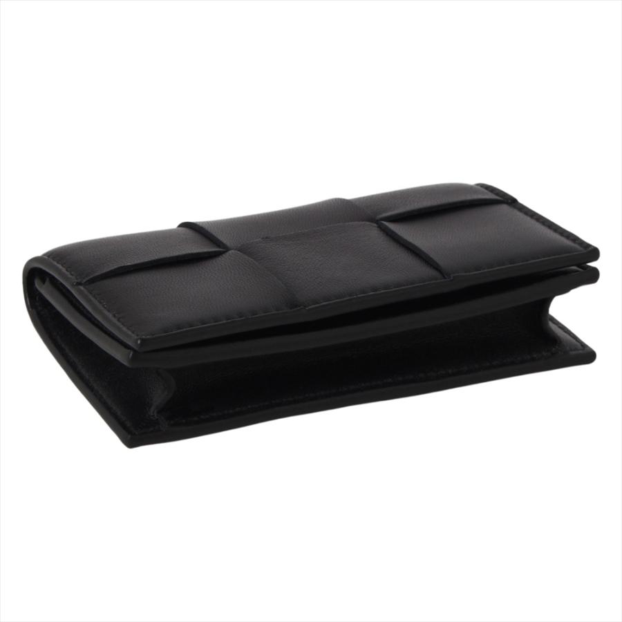 ボッテガヴェネタ カードケース 651396 VCQC4 8803 Black BOTTEGA VENETA ポイント利用 爆買の画像