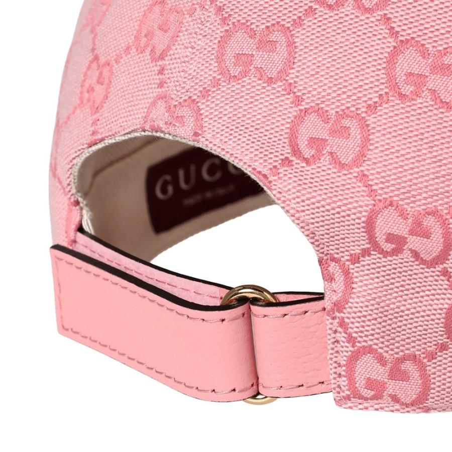 グッチ キャップ 748475 4HG62 5872 ピンク GUCCI 爆買の画像