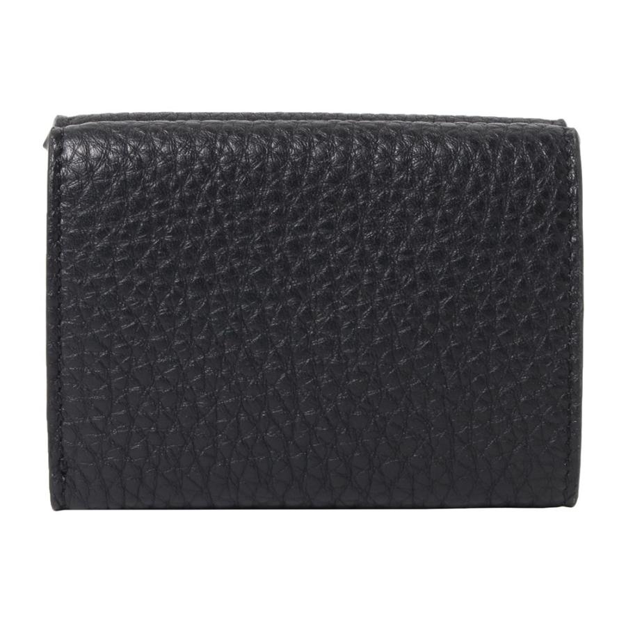 FENDI フェンディ 三つ折り財布 7M0280 AG0L F0QA1 ブラック系