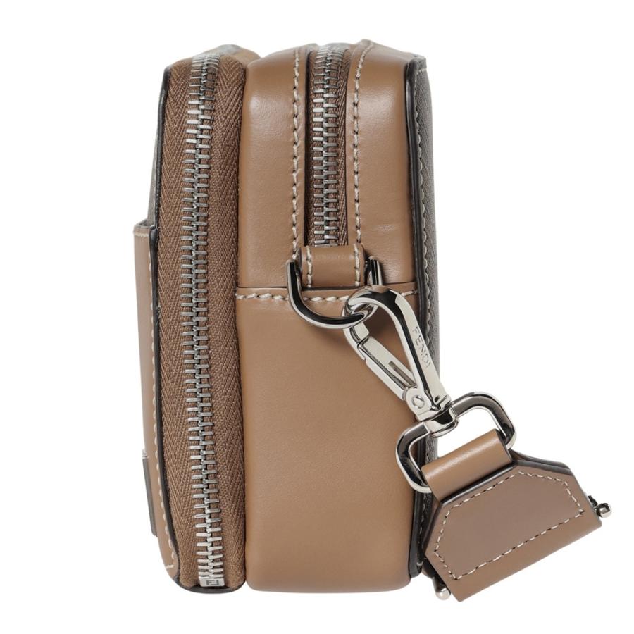 フェンディ ショルダーバッグ 7M0357 AFF2 F1HRM BROWN FENDI 爆買の画像