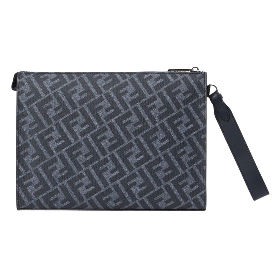 フェンディ クラッチバッグ 7VA491 ASIC F1O97 NAVY FENDI 爆買の画像