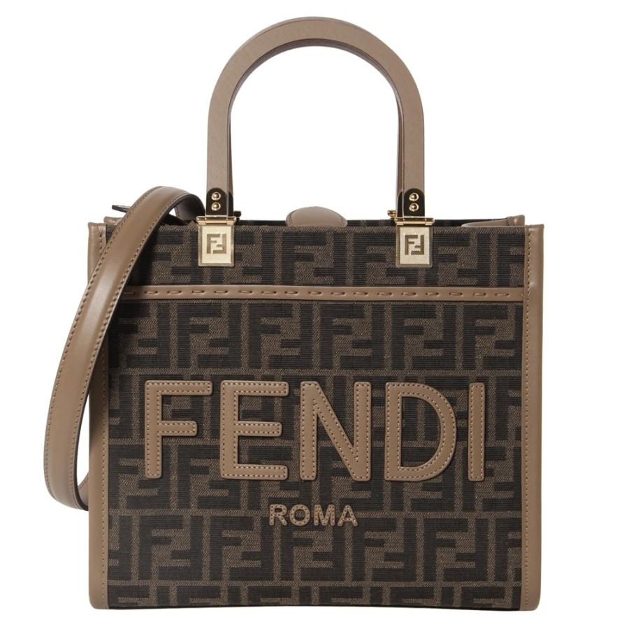 FENDI（フェンディ） トートバッグ 8BH394 ALVY F1GE3 BROWN FENDI 