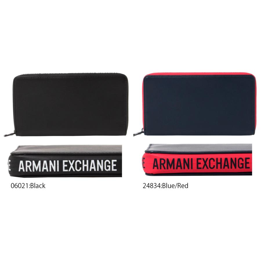 アルマーニエクスチェンジ ラウンドファスナー長財布 958055 1A808 メンズ ARMANI EXCHANGE｜soleil2020｜02