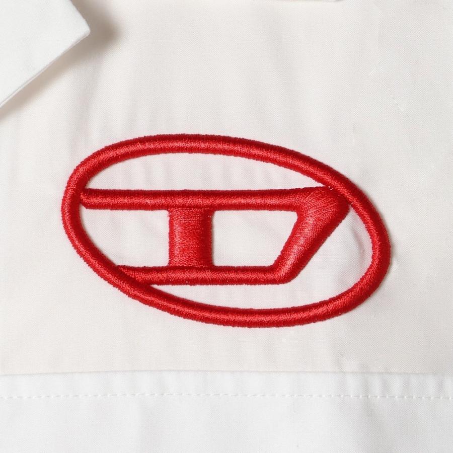 DIESEL（ディーゼル） 半袖シャツ A10680 0PCAL DIESEL Vネック t
