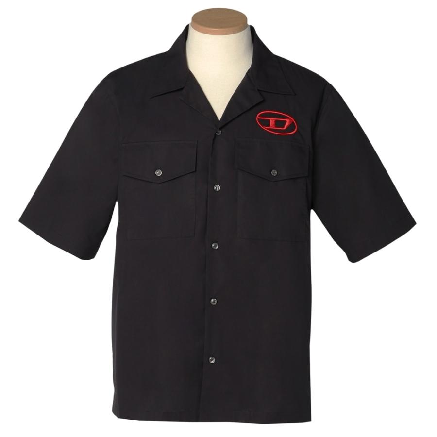 DIESEL（ディーゼル） 半袖シャツ A10680 0PCAL DIESEL Vネック t