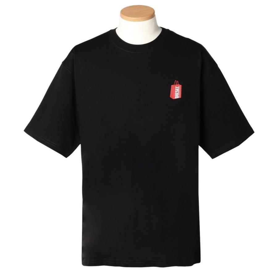 DIESEL（ディーゼル） Tシャツ 半袖 メンズ A12277 0KKAJ 141 M White