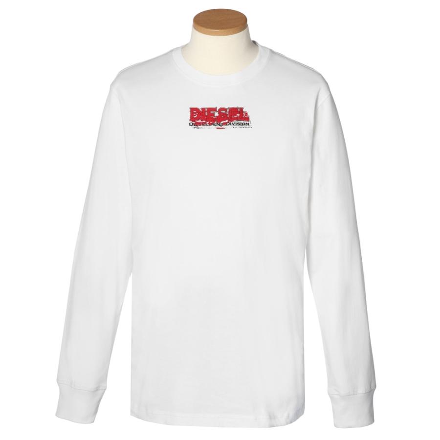 DIESEL ディーゼル tシャツ 長袖 メンズ A12517 0GRAI ロンt