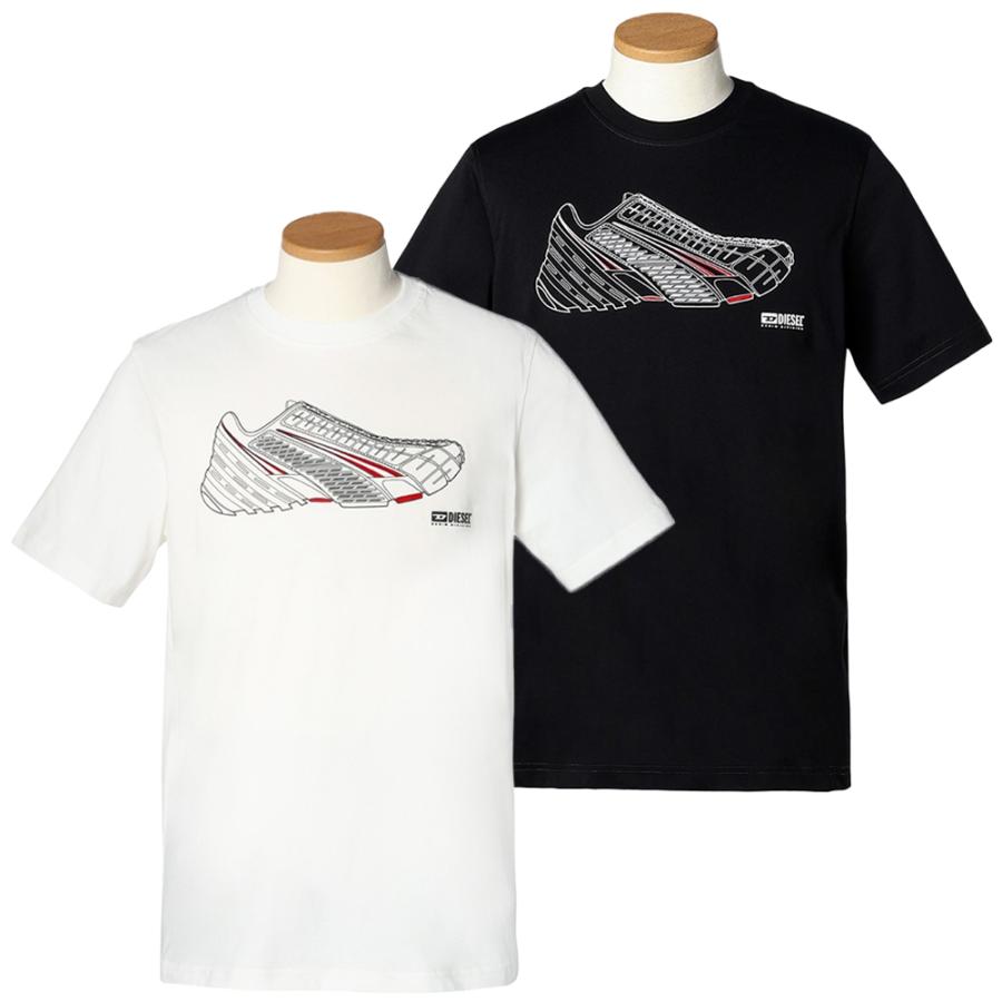 DIESEL（ディーゼル） Tシャツ 半袖 メンズ A12748 0KKAJ DIESEL t