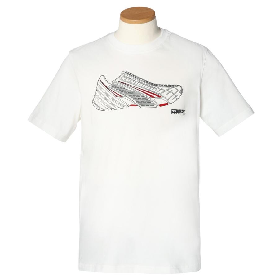 DIESEL（ディーゼル） Tシャツ 半袖 メンズ A12748 0KKAJ DIESEL t