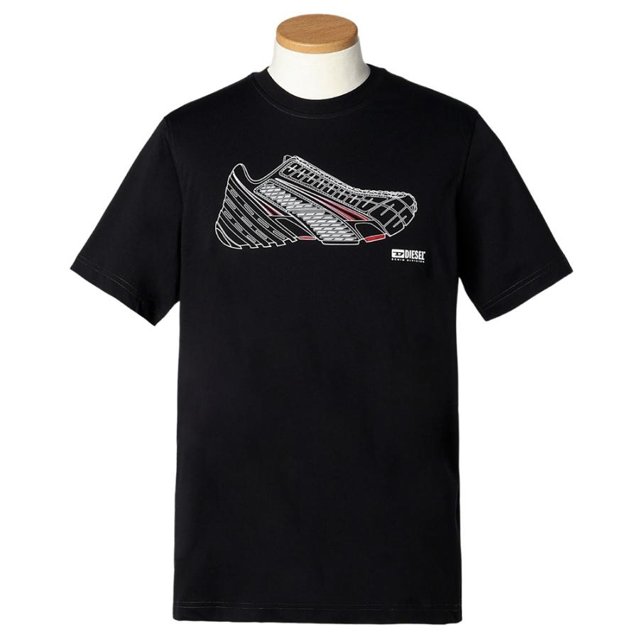 DIESEL（ディーゼル） Tシャツ 半袖 メンズ A12748 0KKAJ DIESEL t