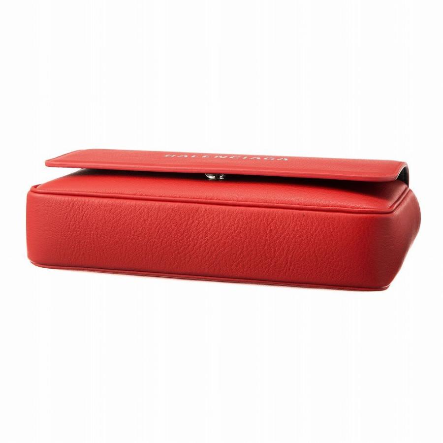 バレンシアガ ショルダーバッグ 537387 DLQ4N 6561 チェーンウォレット ポシェット レディース レッド BALENCIAGA ポイント利用 爆買の画像