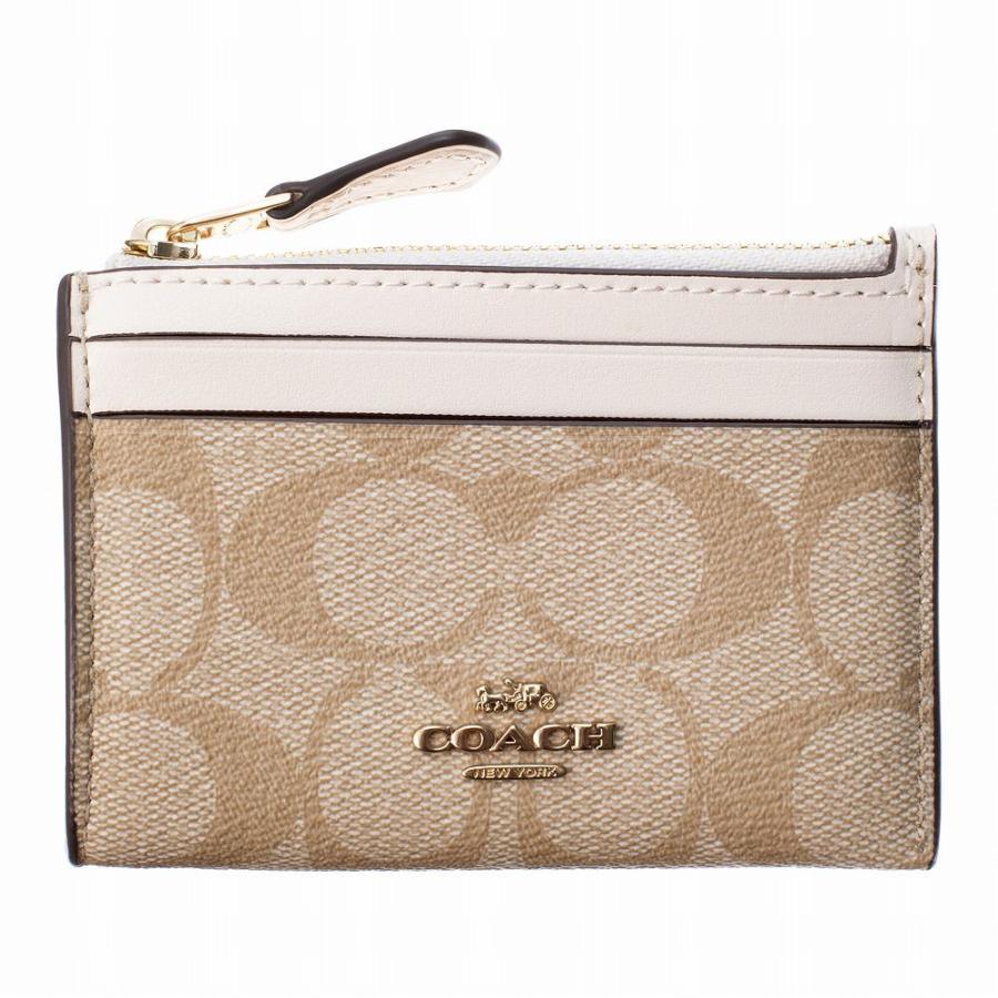 半額以下！　キーリング付きケース 兼パスケース　F88208 COACH（コーチ） コーチアウトレット カードケース F88208 IMDQC パス