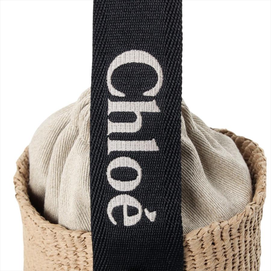 Chloe（クロエ） Woodyスモールトートバッグ バスケット ショルダー 