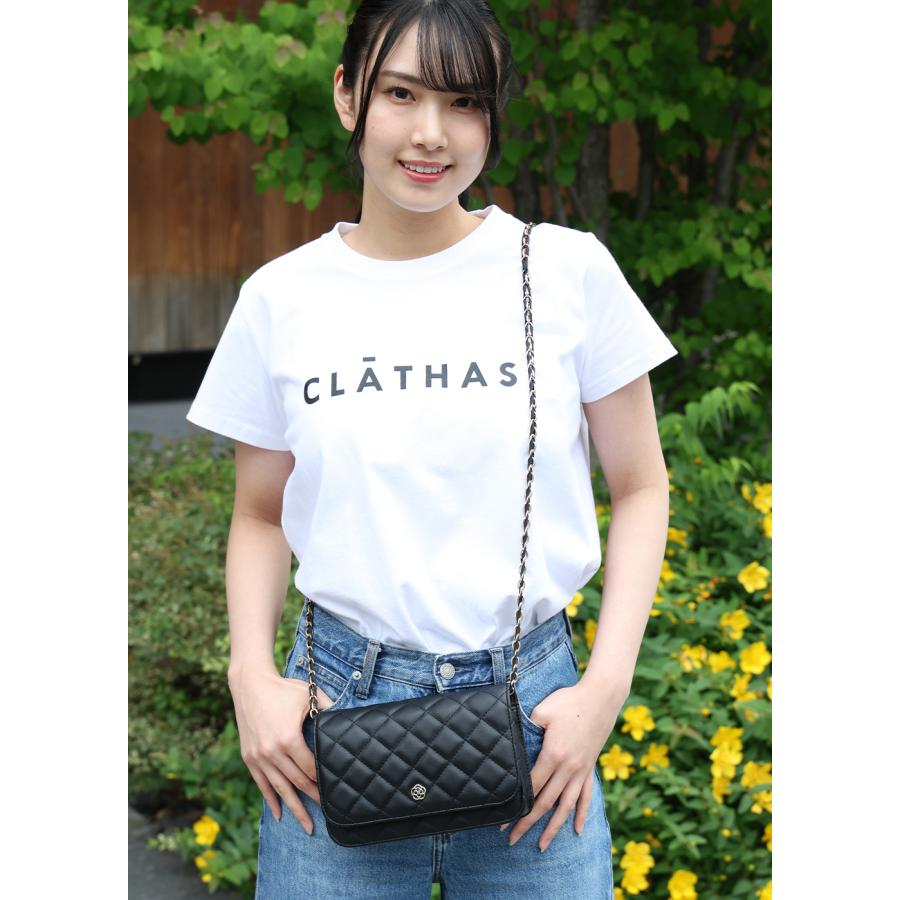 CLATHAS（クレイサス） キルティング チェーンウォレット ウォレット