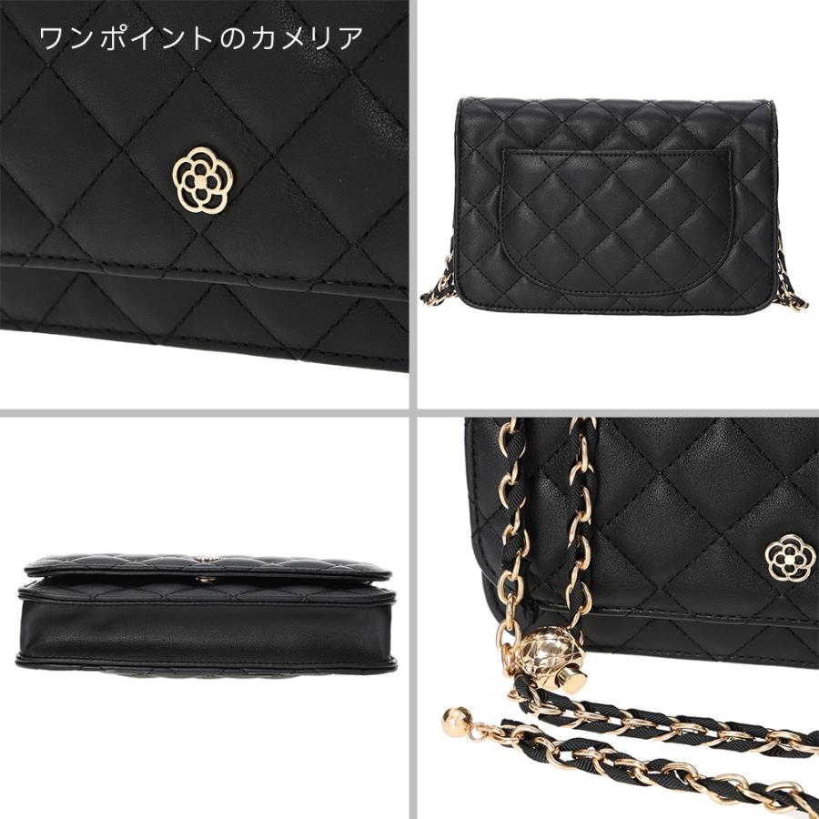 CLATHAS（クレイサス） キルティング チェーンウォレット ウォレット