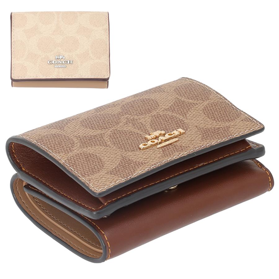 K*A様 【美品】COACH 三つ折り財布 COACH（コーチ） コーチアウトレット 三つ折り財布 CX164 COACH OUTLET