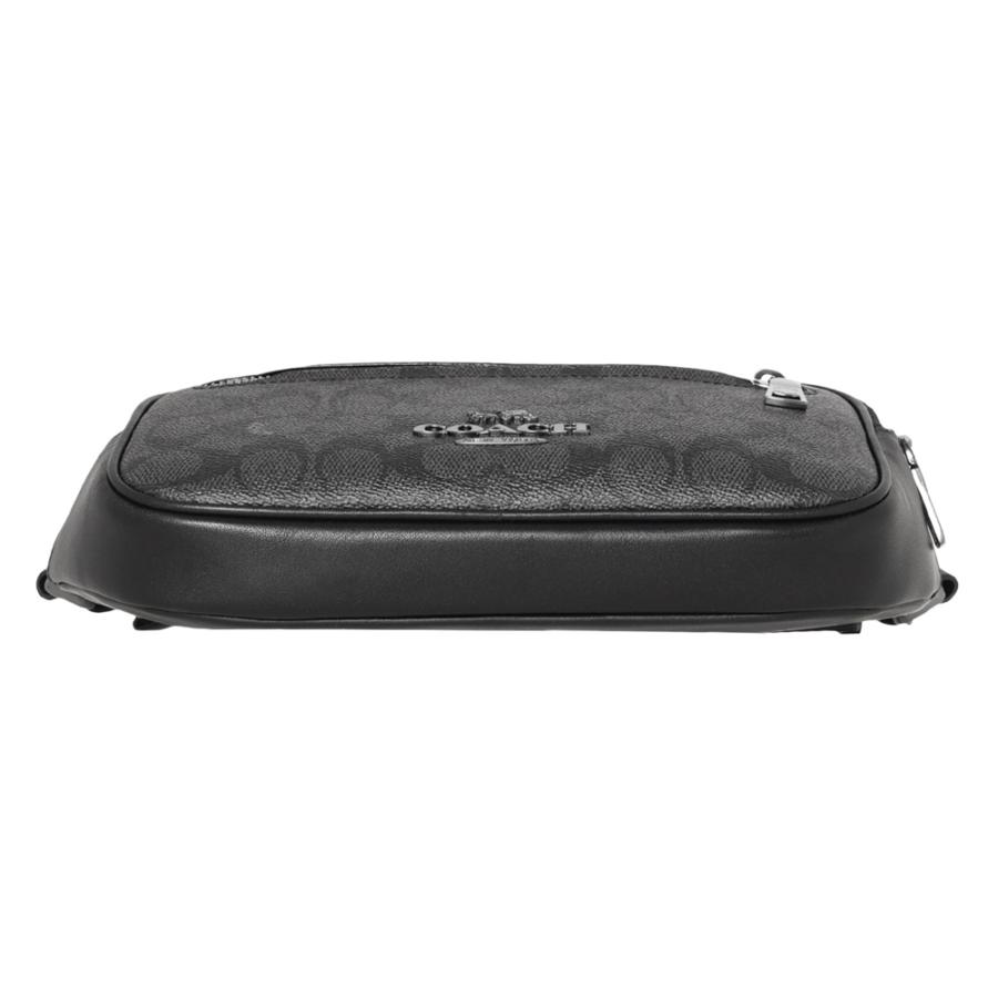コーチアウトレット ショルダーバッグ CZ400 QBMI5 チャコール/ブラック COACH OUTLET 爆買の画像