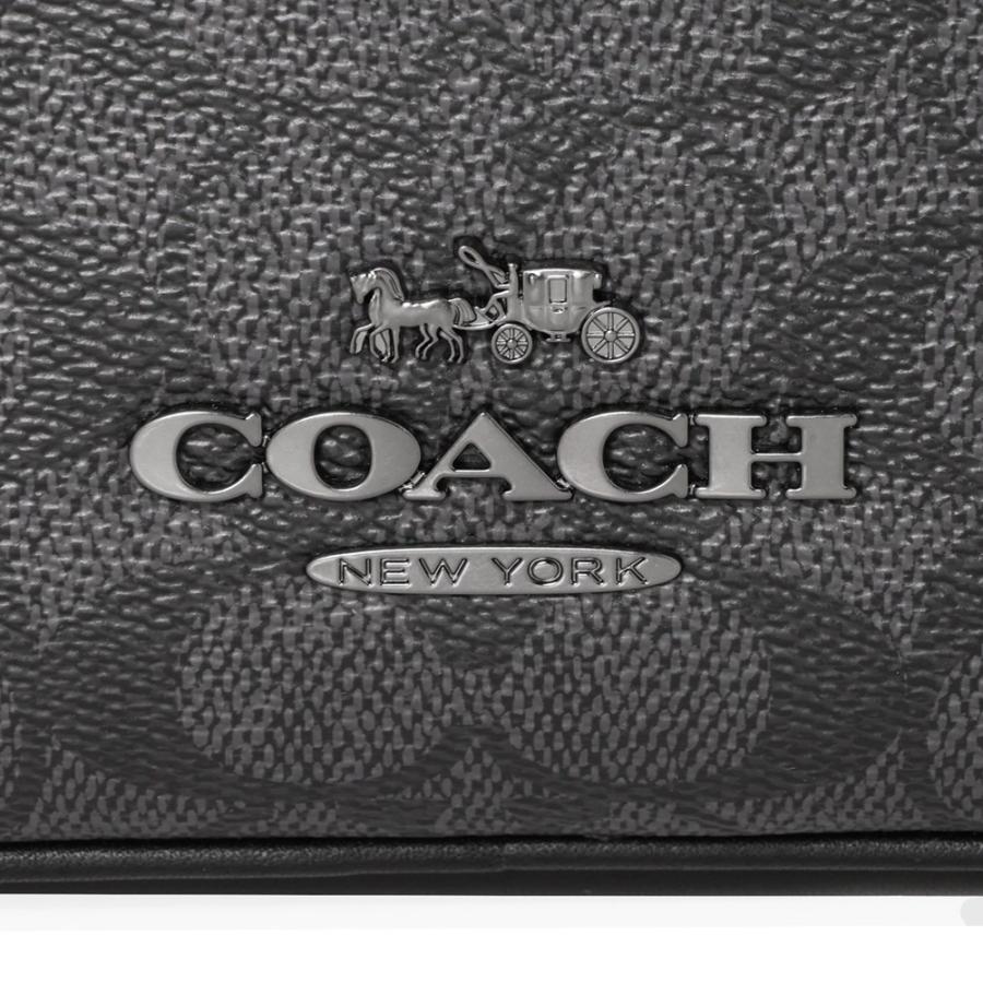 コーチアウトレット ショルダーバッグ CZ400 QBMI5 チャコール/ブラック COACH OUTLET 爆買の画像