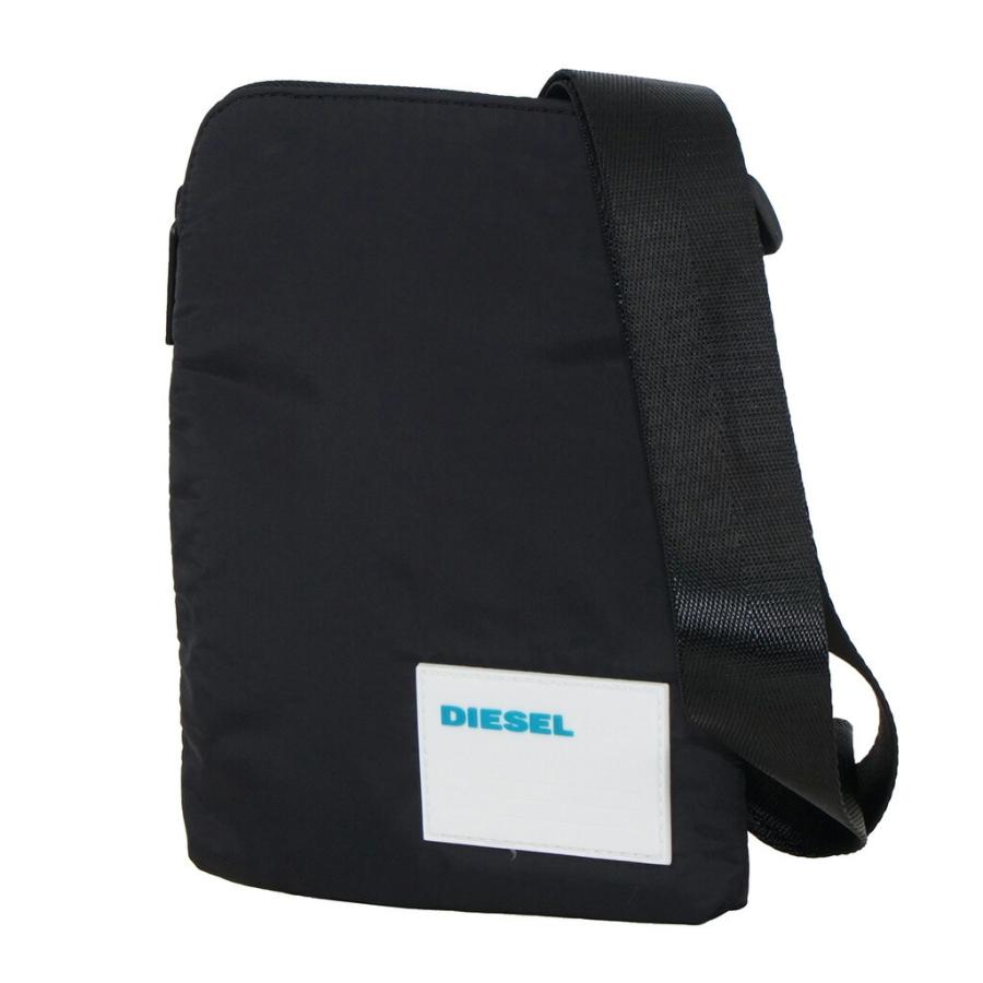 DIESEL ブラック ショルダーバッグ DIESEL（ディーゼル） ショルダーバッグ X06343 PR230 H8188 メンズ